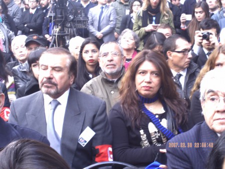 Ex Miembros del GAP, la escolta del Presidente Salvador Allende, junto a familiares y amigos